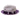 Bently Gino Snap Brim Fedora in Purple White #color_ Purple White