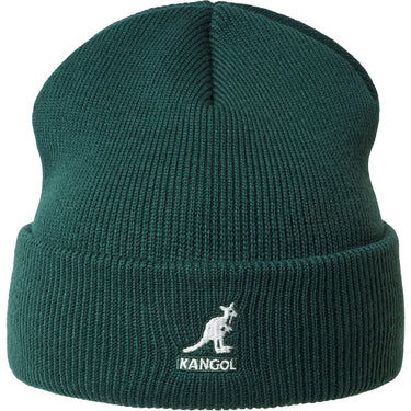 Kangol Acrylic Pull On Double Branded Beanie in Pine OSFM #color_ Pine OSFM