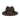 Borsalino Damiano in Dark Brown Marengo Felt Fedora Made in Italy in #color_