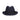 Borsalino Damiano Marengo in Blueberry Felt Fedora Made in Italy in #color_