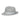 Borsalino Damiano Marengo in Light Grey Felt Fedora Made in Italy in #color_