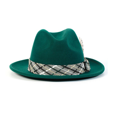 Montique Harlem Hustle Pinch Front Wool Fedora in #color_