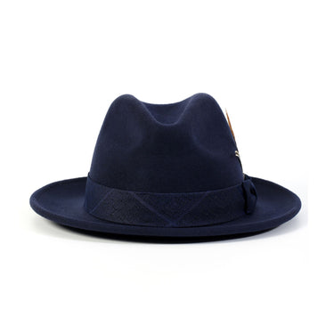 Montique Nighthawk Pinch Front Wool Fedora in #color_