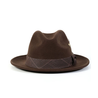 Montique Nighthawk Pinch Front Wool Fedora in #color_