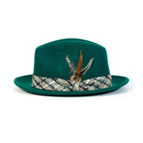 Montique Harlem Hustle Pinch Front Wool Fedora in #color_