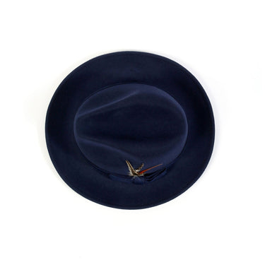 Montique Nighthawk Pinch Front Wool Fedora in #color_