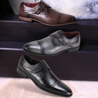 Giorgio Venturi Monk Elite Single Monk Strap Dress Shoe in #color_