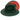 Montique Imperial Wide Brim Wool Red Bottom Fedora in Hunter Green Red #color_ Hunter Green Red