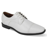 Antonio Cerrelli 7000 Lace-Up Dress Shoes in White #color_ White