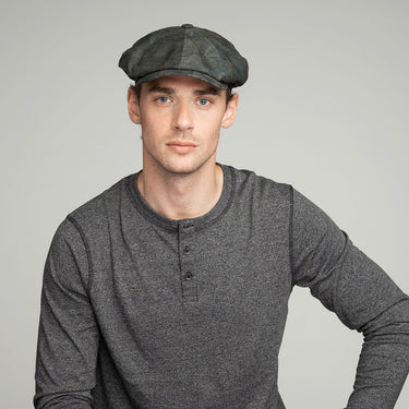 Bailey Almas Camo Flat Cap in #color_