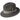 Bailey Blixen Wool LiteFelt® Fedora in Basalt #color_ Basalt