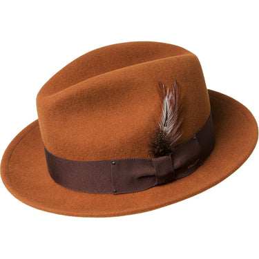 Bailey Blixen Wool LiteFelt® Fedora in Copper #color_ Copper