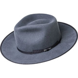 Bailey Colver Elite Finish Wool Wide Brim Fedora in Avion #color_ Avion