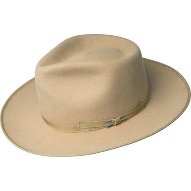 Bailey Colver Elite Finish Wool Wide Brim Fedora in Honey #color_ Honey