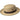 Bailey Creed Large Brim Genuine Panama Pork Pie in Latte #color_ Latte