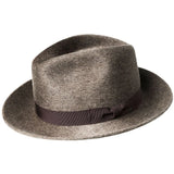 Bailey Criss Polished LiteFelt® Wool Fedora in Mink #color_ Mink