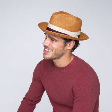 Bailey Cuban Genuine Panama Straw Fedora in #color_