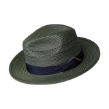 Bailey Eli Braided Fedora in Ivy #color_ Ivy