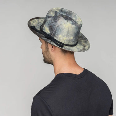 Bailey Hinx Wide Brim Genuine Panama Fedora in #color_