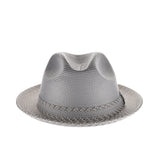 Bailey Mannesroe Two-tone Poly Braid Fedora in #color_