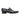 Belvedere Bruno in Black Genuine Ostrich Leg and Italian Calf Loafers in Black #color_ Black