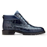 Belvedere Gallardo in Navy Genuine Caiman Crocodile Boots in Navy #color_ Navy