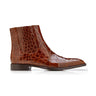 Belvedere Ivan in Peanut Alligator Boots in Peanut #color_ Peanut