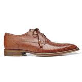 Belvedere Karmelo in Tan Genuine Lizard Oxfords in Tan #color_ Tan