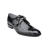 Belvedere Lago in Black Genuine Alligator Oxfords in #color_