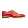 Belvedere Mare in Red Genuine Ostrich & Eel Oxfords in #color_