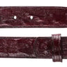 Belvedere Ostrich Quill Belt in Dark Burgundy in Dark Burgundy 44 #color_ Dark Burgundy 44