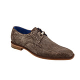 Belvedere Ray in Brown Genuine Shark-Skin Derby Oxfords in #color_