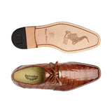 Belvedere Umberto in Antique Sport Genuine Caiman Crocodile Oxfords in #color_