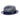 Bently Dominic Snap Brim Fedora in Navy Blue White #color_ Navy Blue White