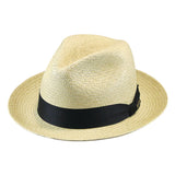 Biltmore Andes Pinch Front Panama Straw Fedora in Natural #color_ Natural