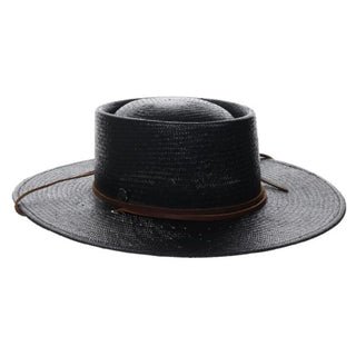 Biltmore Bella Wide Brim Handwoven Straw Gaucho in #color_