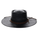 Biltmore Bella Wide Brim Handwoven Straw Gaucho in #color_