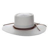 Biltmore Bella Wide Brim Handwoven Straw Gaucho in #color_