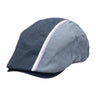 Biltmore Rostock Cotton Blend Ivy Cap in Navy / Lavender / Denim #color_ Navy / Lavender / Denim