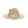 Biltmore Tepeaca Wide Brim Wool Felt Fedora in Tan OSFM #color_ Tan OSFM