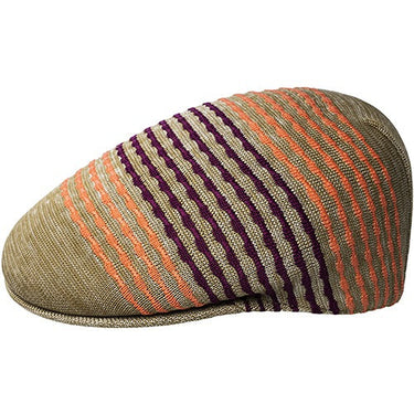 Blip Stripe 504 Striped Ivy Cap in Tan / Orange #color_ Tan / Orange