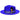 Bruno Capelo Bel-Air Crushable Wool Felt Fedora Hat in Royal Blue #color_ Royal Blue