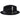 Bruno Capelo Blues Brothers Wool Pinch Front Fedora in Black #color_ Black