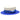 Bruno Capelo Boater Two-Tone Straw Flat Brim Skimmer in White / Blue #color_ White / Blue