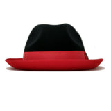 Bruno Capelo Caesar Pinch Front Wool Fedora in #color_