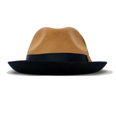 Bruno Capelo Caesar Pinch Front Wool Fedora in #color_