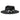 Bruno Capelo Cleveland Wide Brim Wool Fedora in Black / White #color_ Black / White