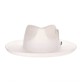 Bruno Capelo Colonial Wide Brim Shantung Straw Fedora in #color_