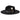 Bruno Capelo Duke Wide Brim Wool Fedora in Black #color_ Black