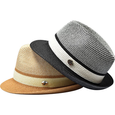 Bruno Capelo Enrique Stingy Brim Straw Fedora in #color_